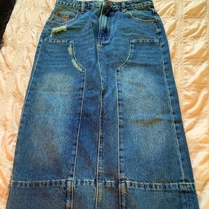 One Teaspoon Denim skirt